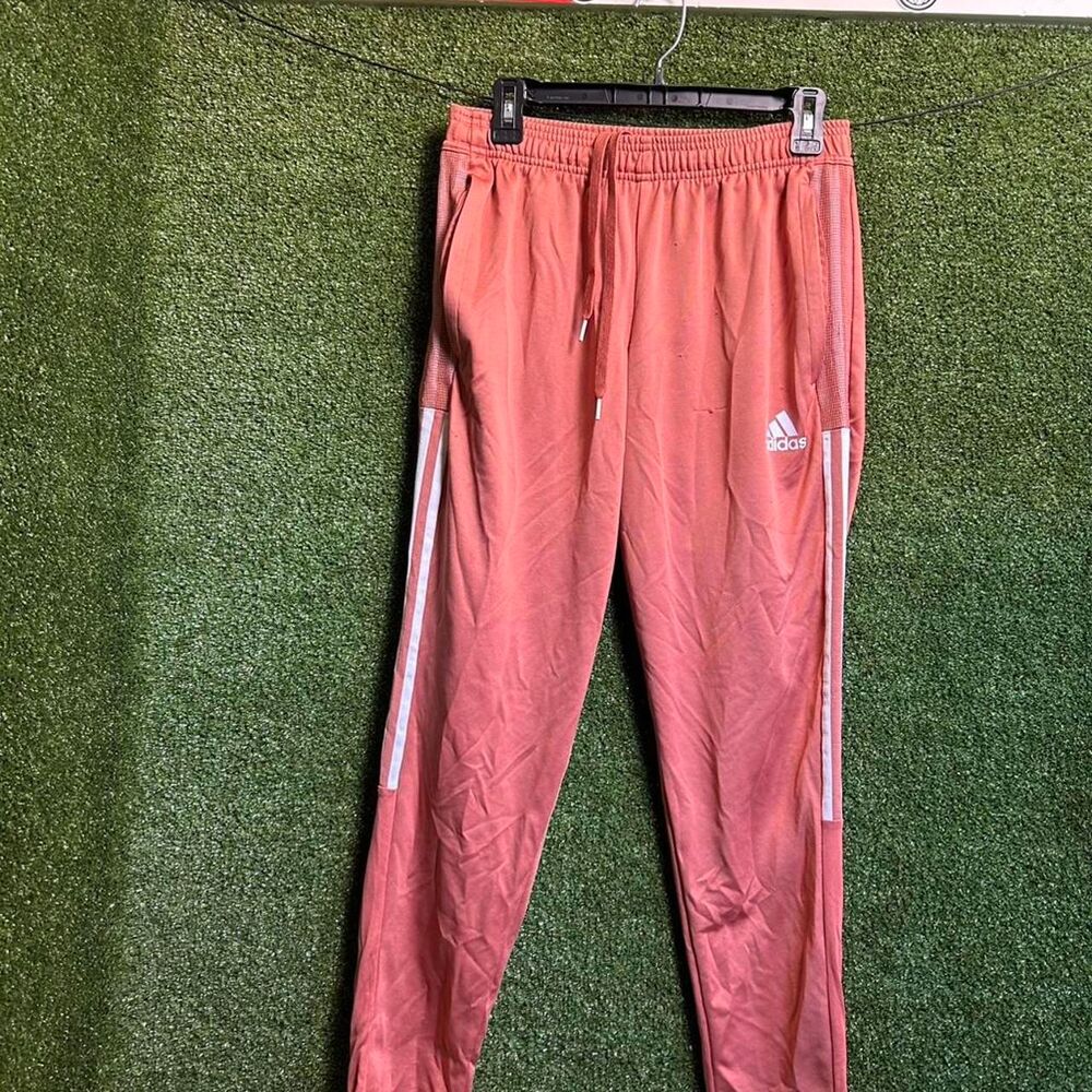 Adidas Men's Orange and Pink Joggers-tracksuits